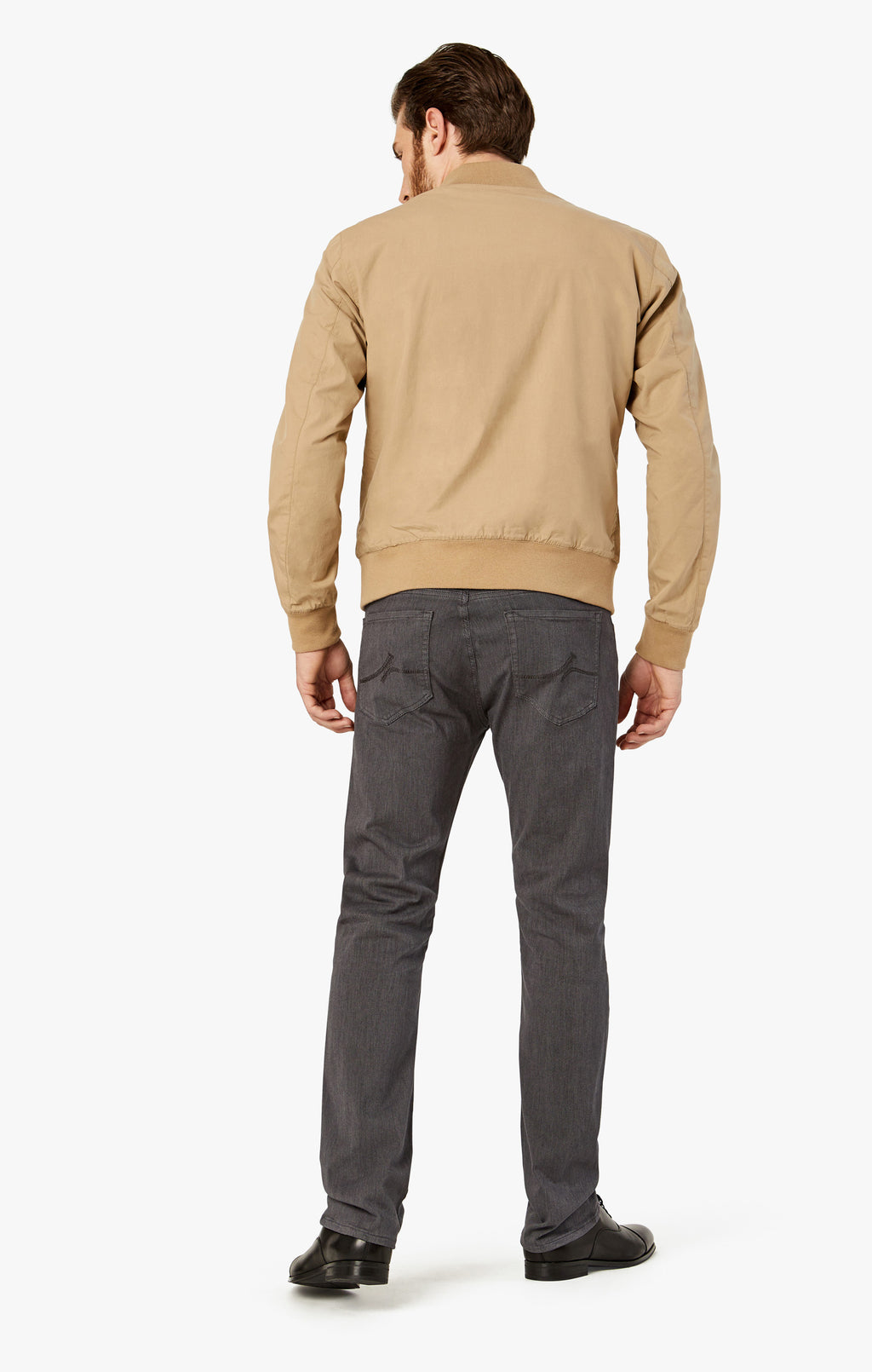 Courage Straight Leg In Grey Diagonal - 34 Heritage
