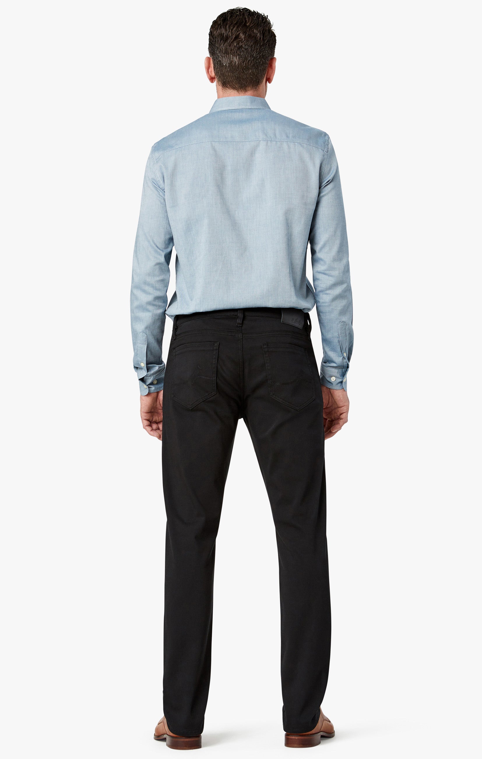 Courage Straight Leg In Select Double Black - 34 Heritage
