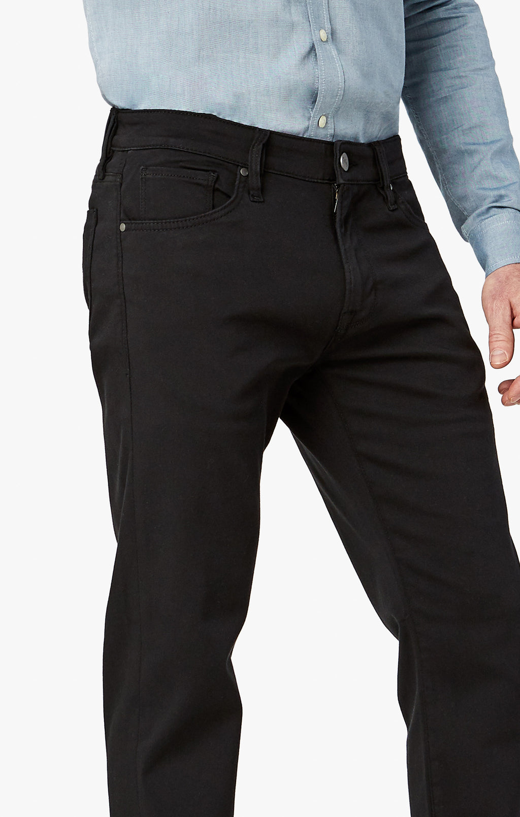 Courage Straight Leg In Select Double Black - 34 Heritage