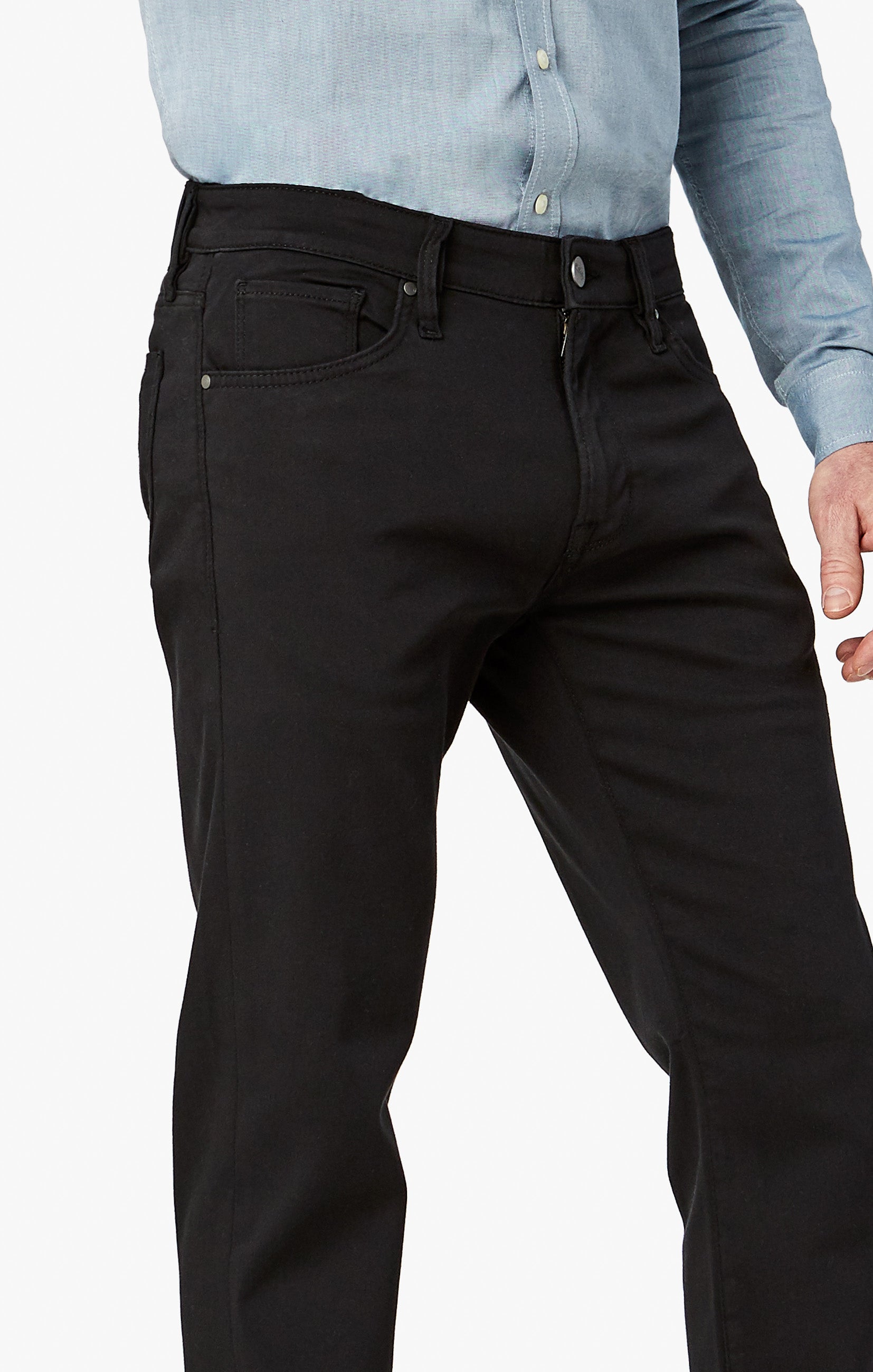 Courage Straight Leg In Select Double Black - 34 Heritage