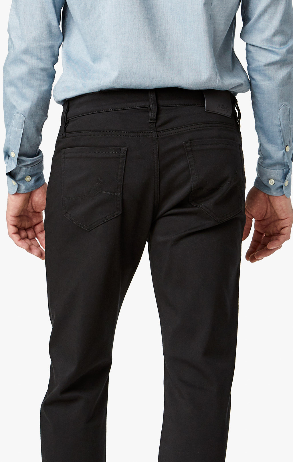 Courage Straight Leg In Select Double Black - 34 Heritage