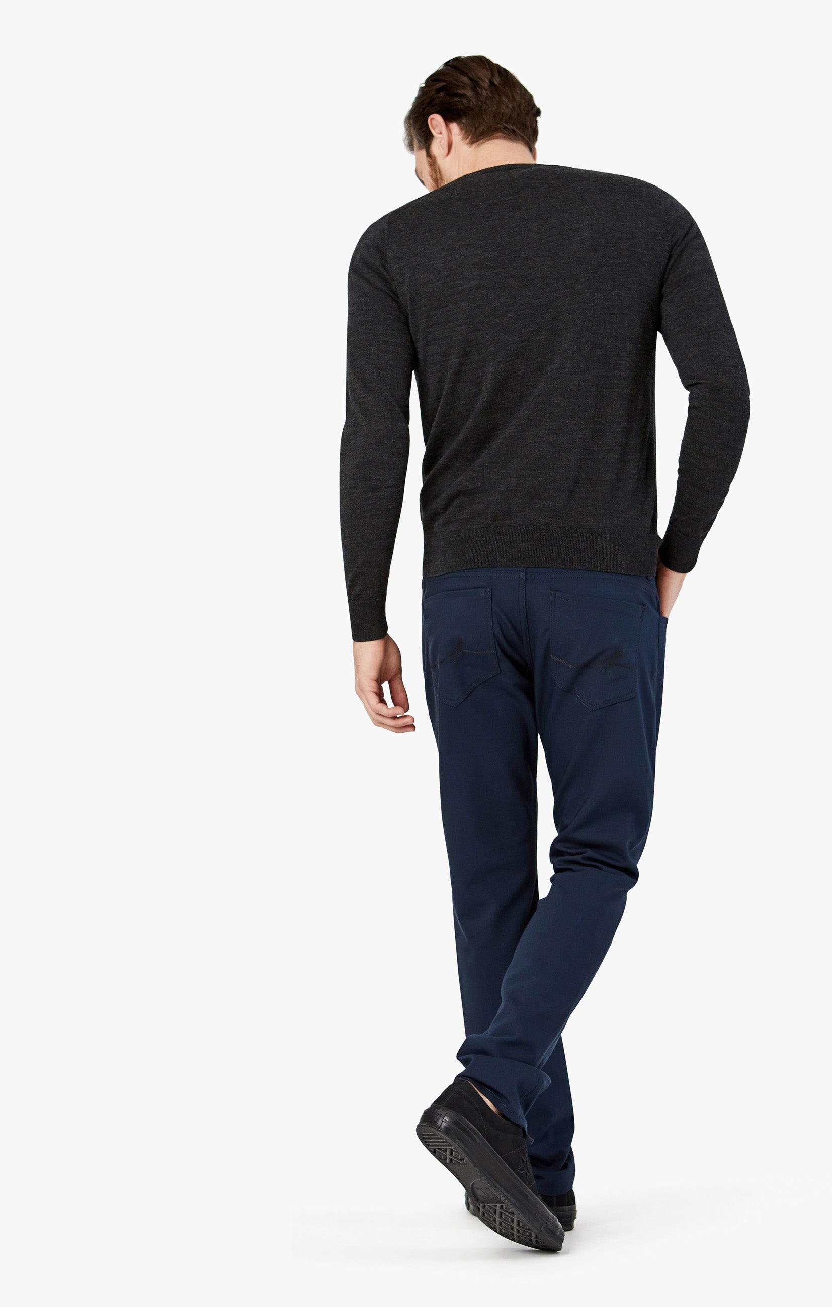 Courage Straight Leg Commuter Pants in Navy Image 2