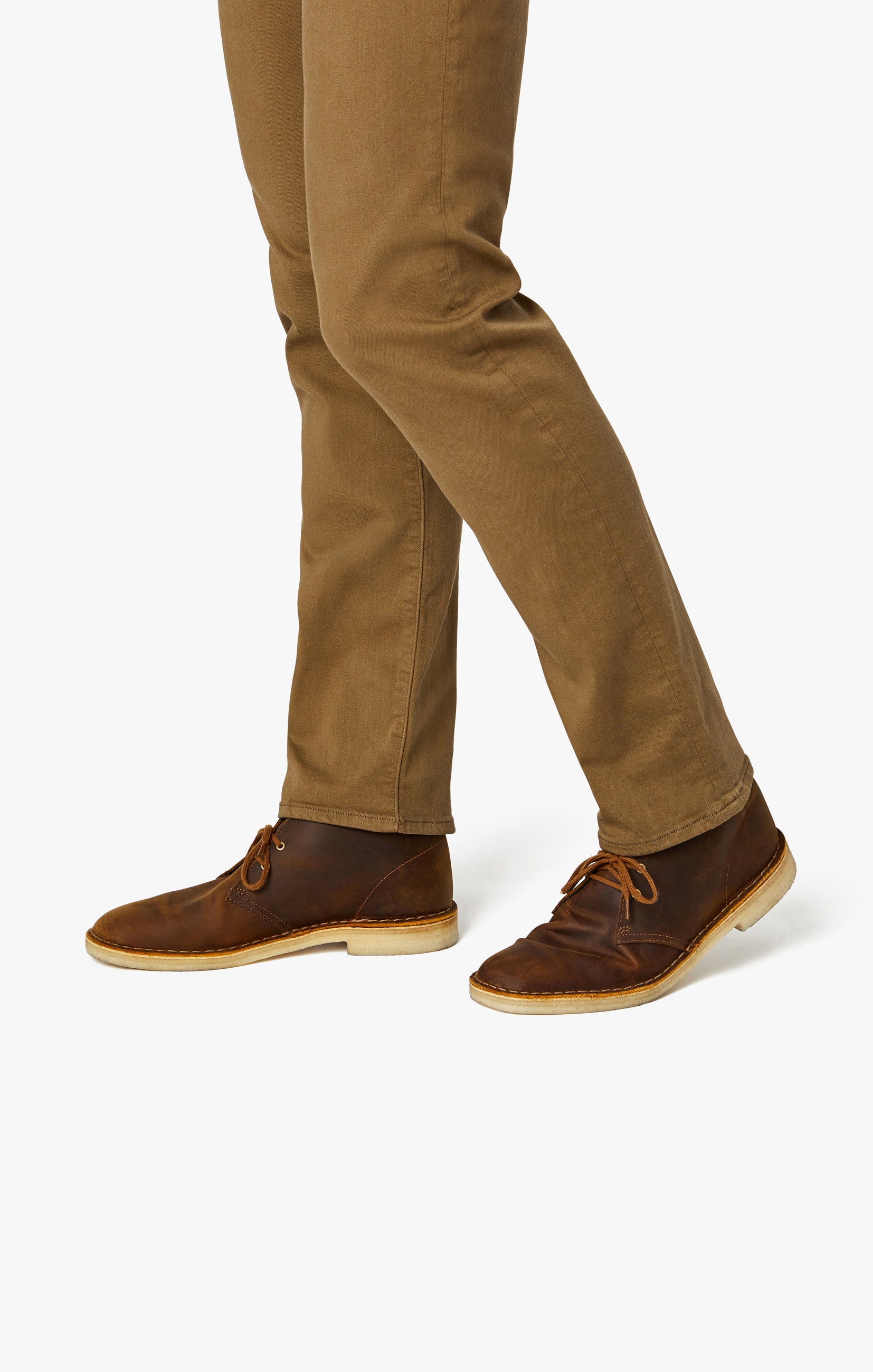 Courage Straight Leg Pants In Tobacco Comfort