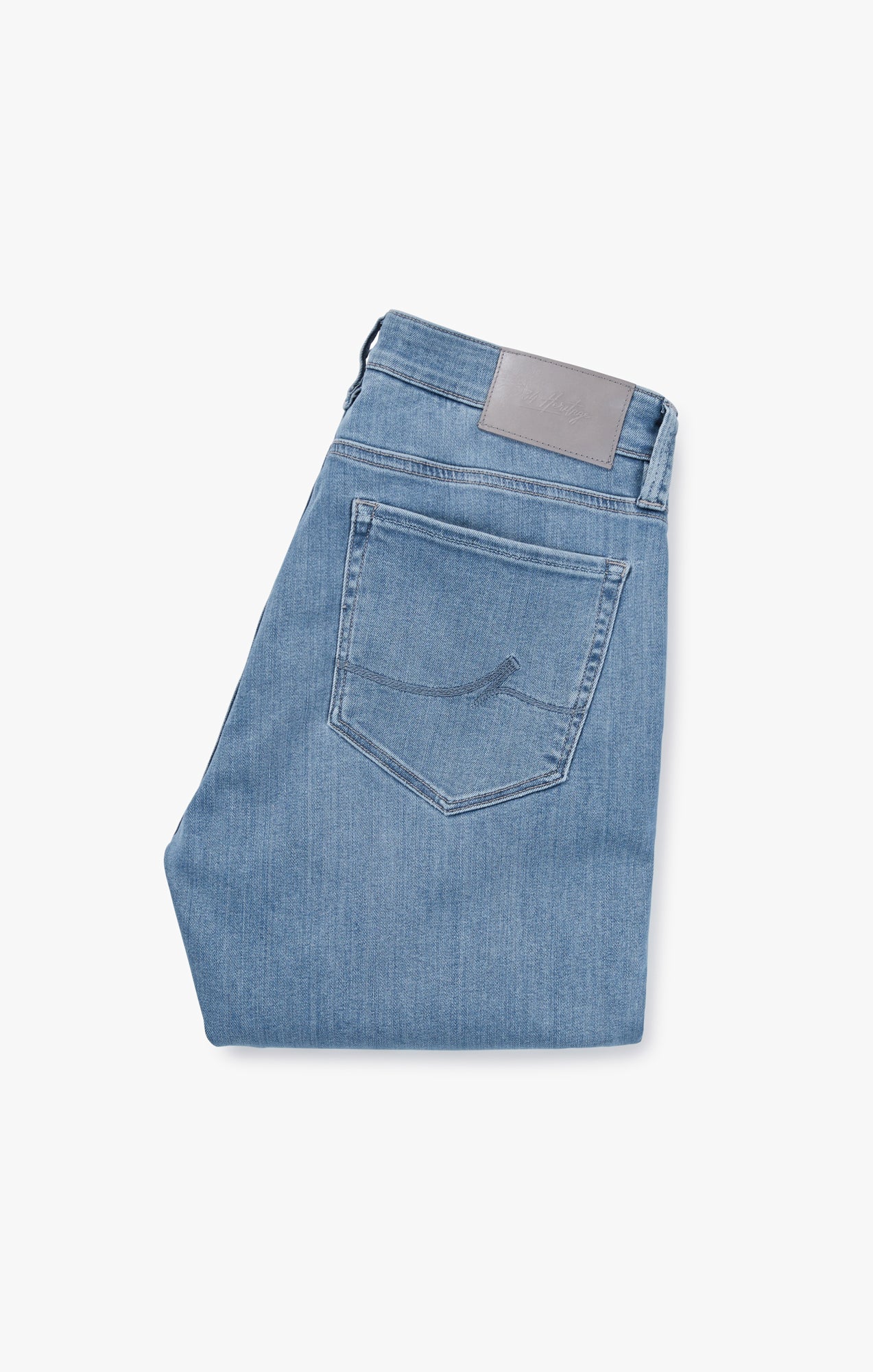 Courage Straight Leg Jeans In Light Brushed Urban Image 8