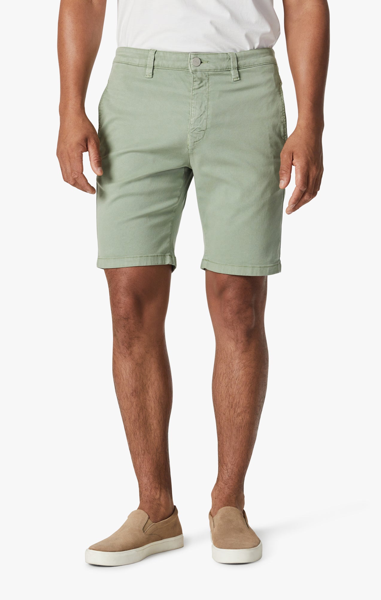 Nevada Shorts in Green Soft Touch Image 3