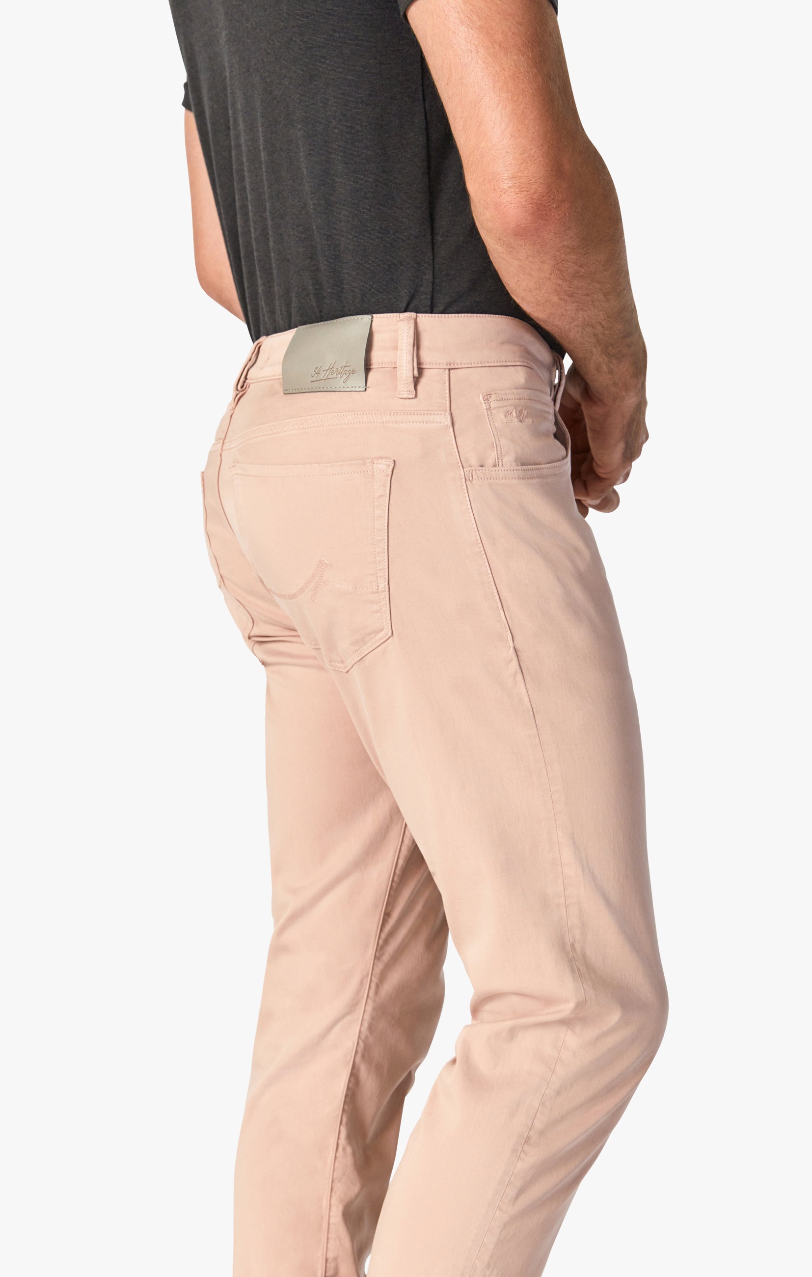 Charisma Relaxed Straight Pants In Rose Twill Image 4