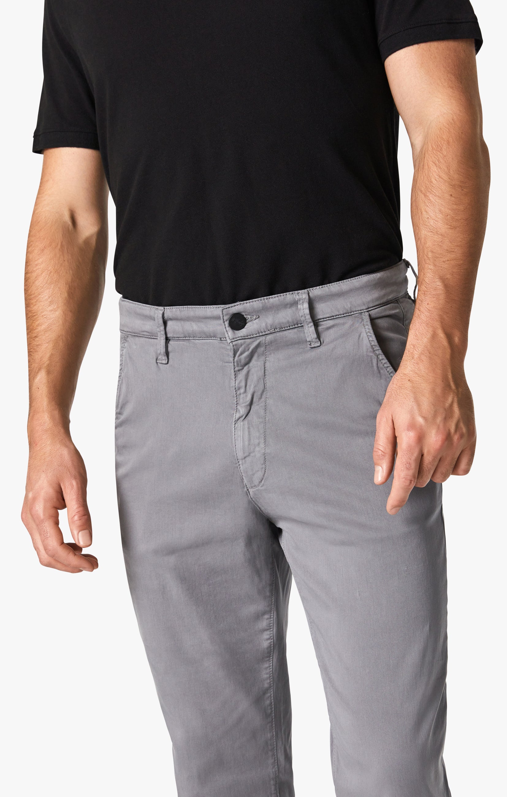 Charisma Relaxed Straight Chino Pants In Shark Twill Image 6