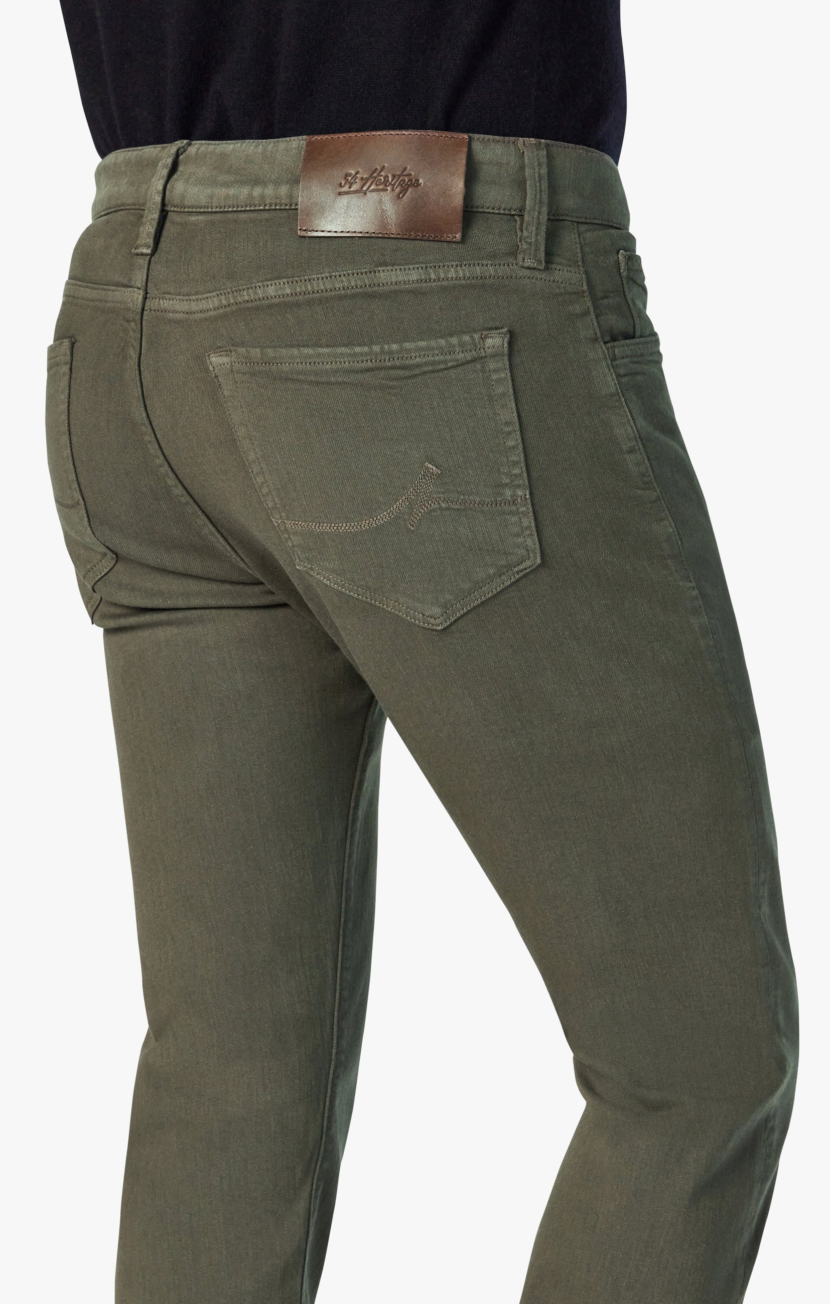 Courage Straight Leg Pants In Green Comfort Image 5