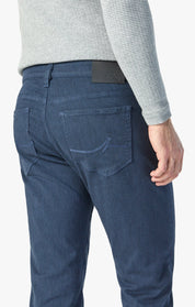 Courage Straight Leg Pants In Insignia Blue Diagonal