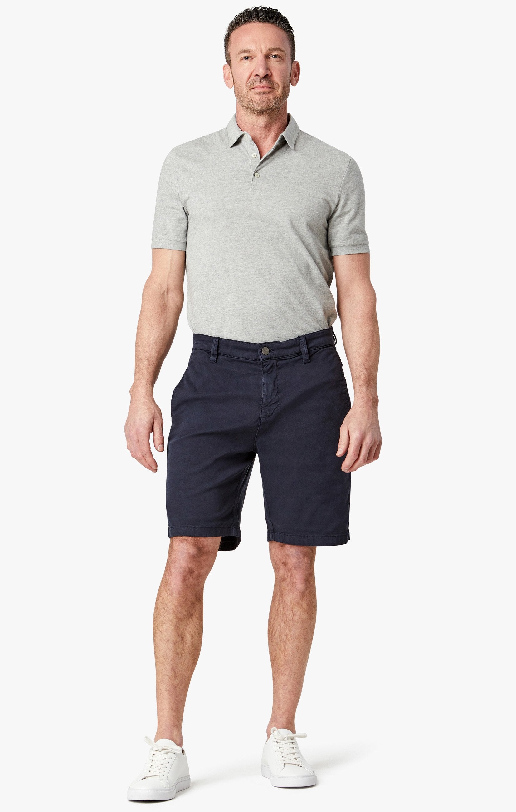 Nevada Shorts In Navy Soft Touch Image 10