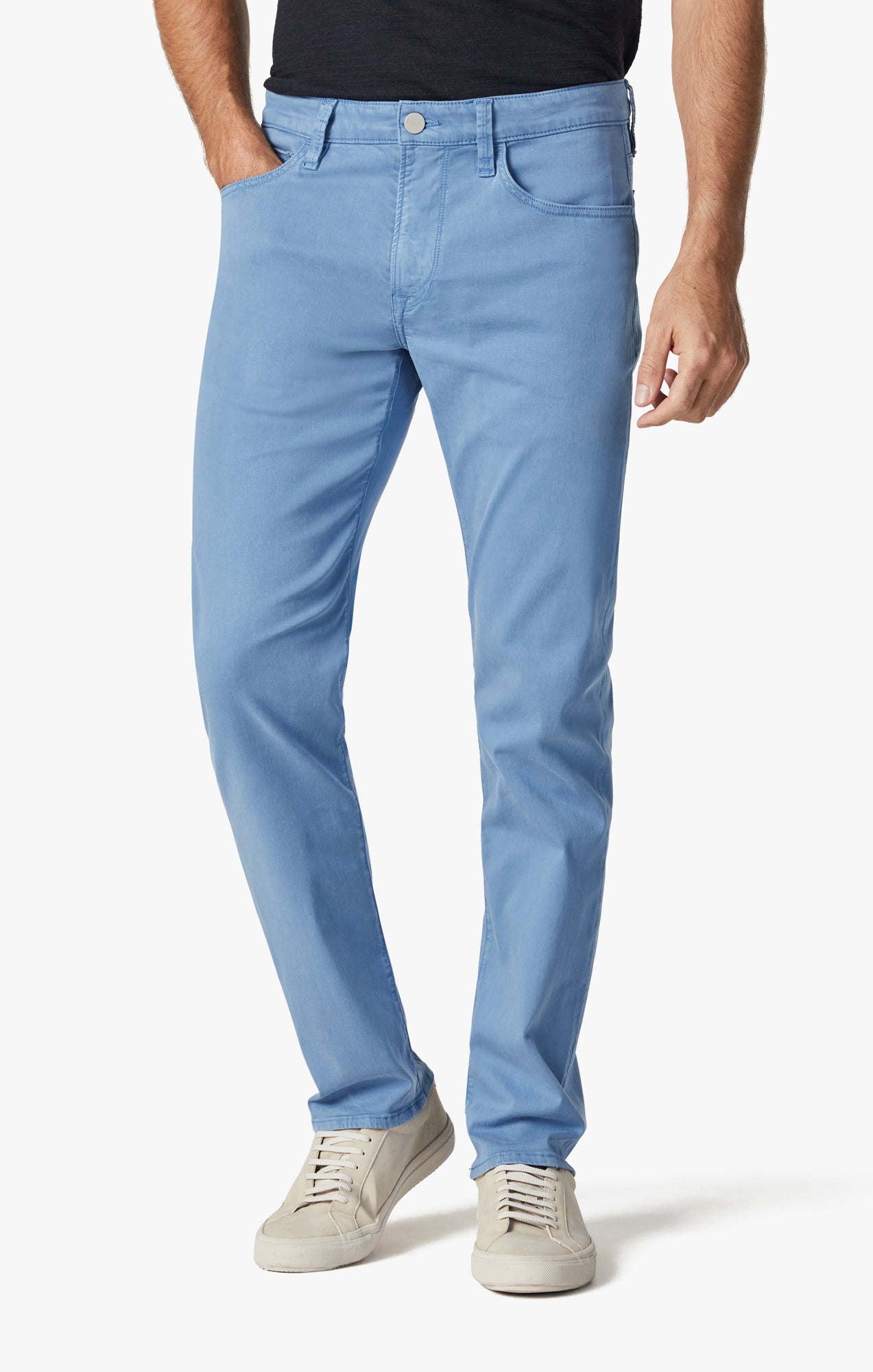 Charisma Relaxed Straight Leg Pants In Quiet Harbor Twill Image 2