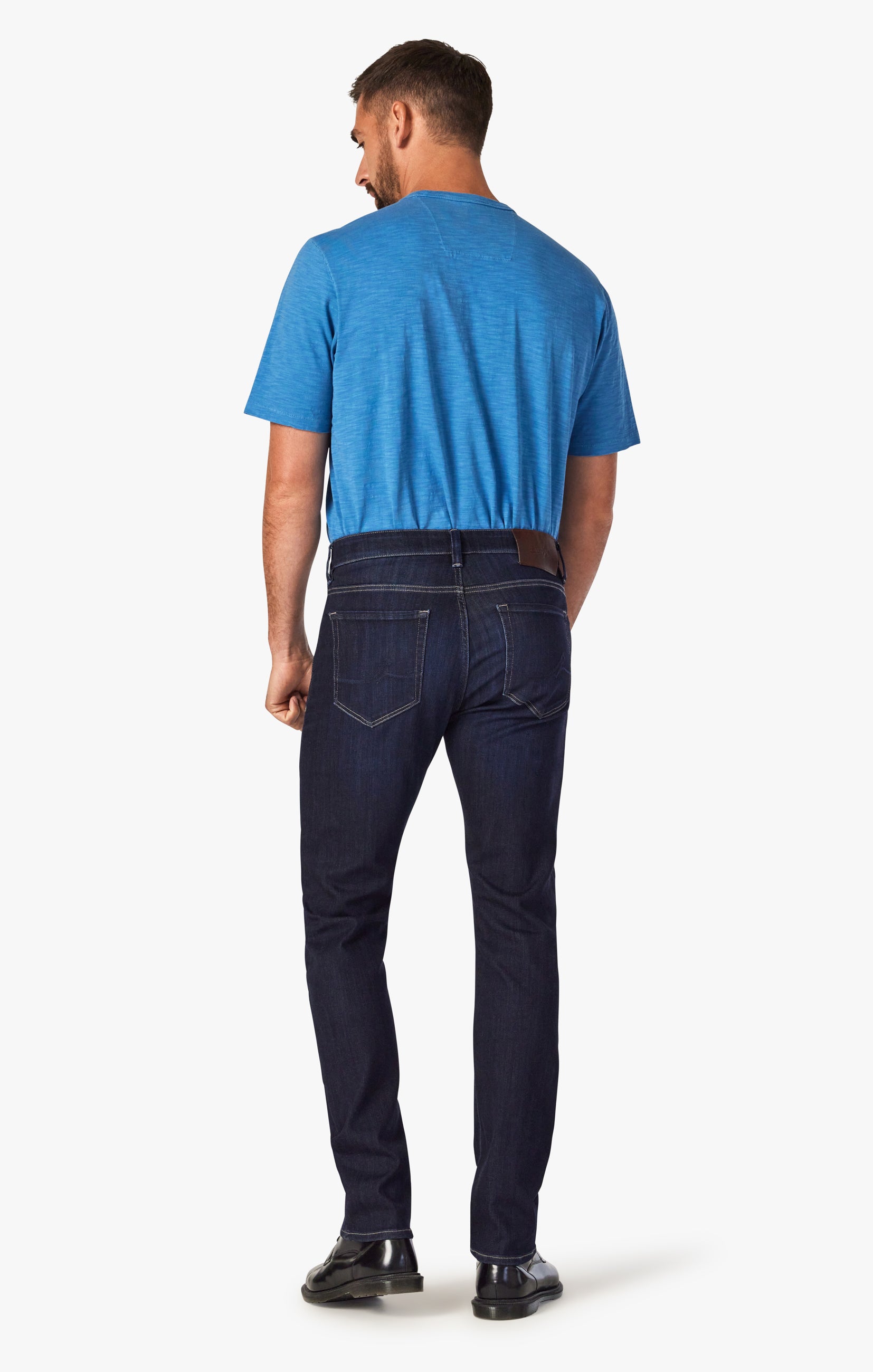Courage Straight Leg Jeans In Deep Refined Image 4