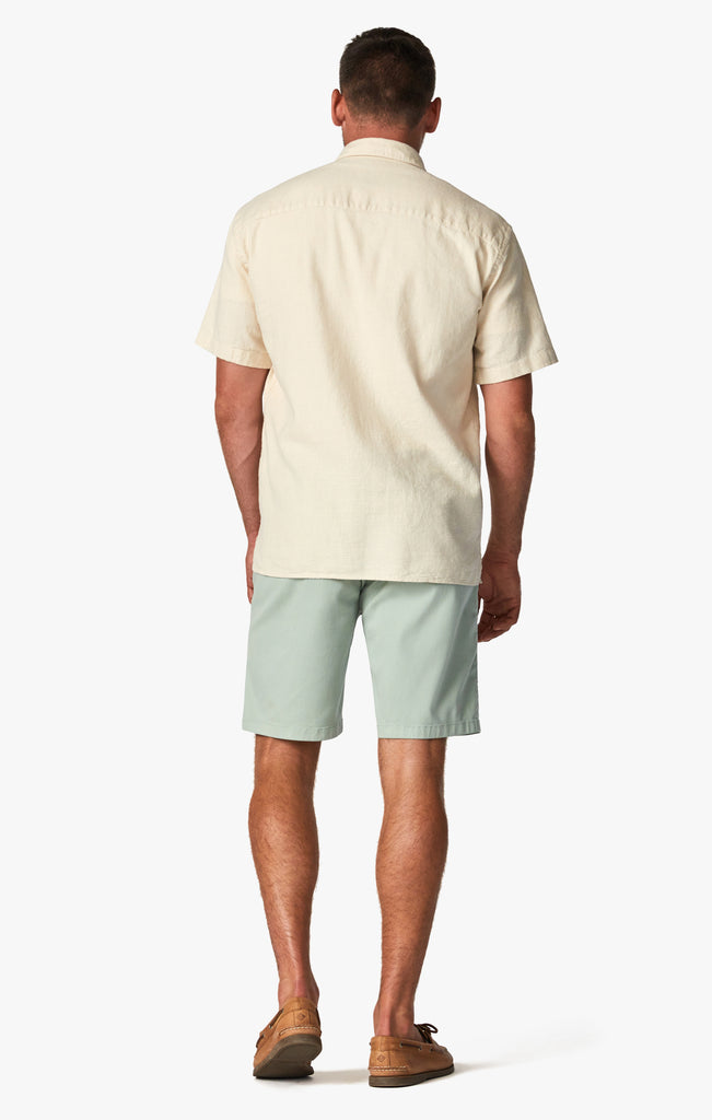 Nevada Shorts In Mint Soft Touch