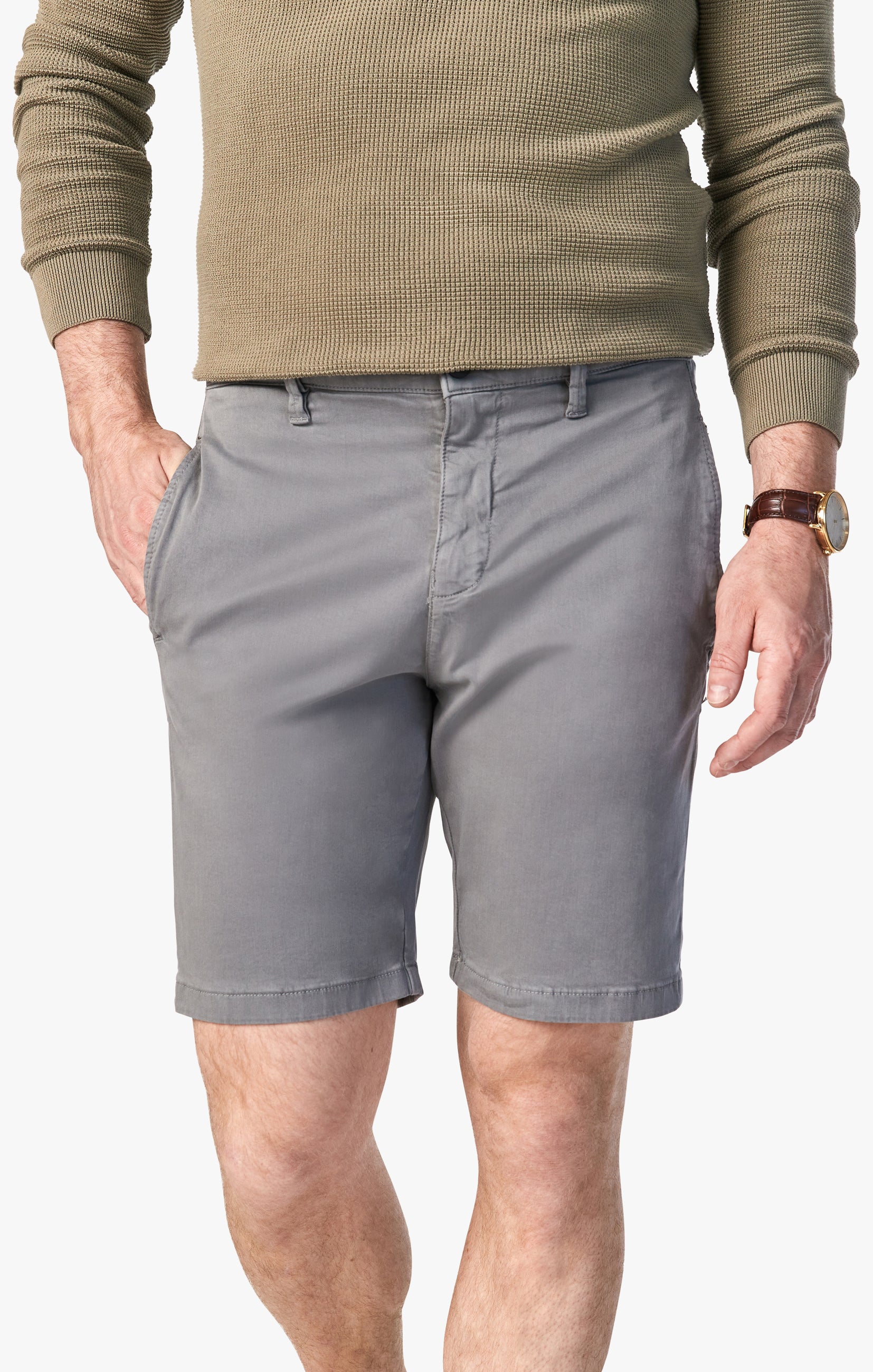 Nevada Shorts in Shark Twill