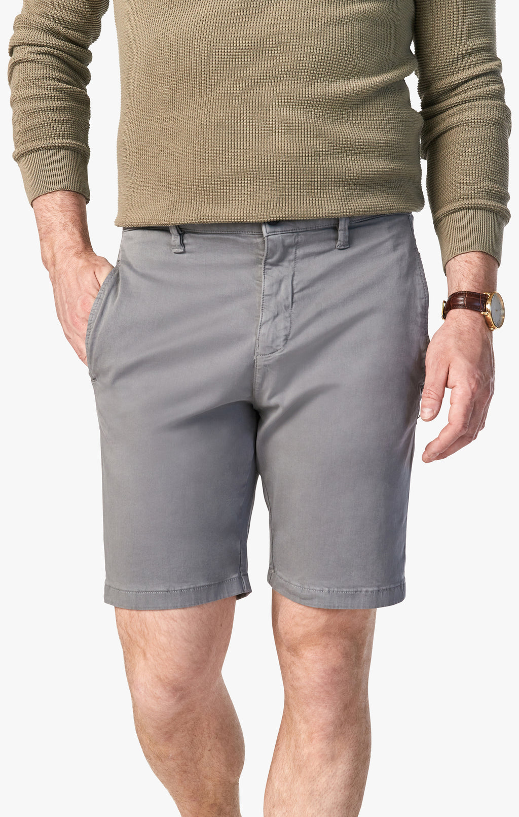 Nevada Shorts in Shark Twill