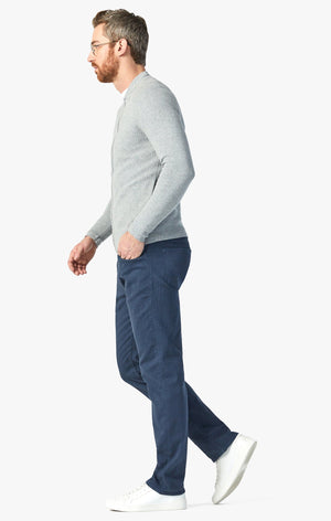 Courage Straight Leg Pants In Insignia Blue Diagonal