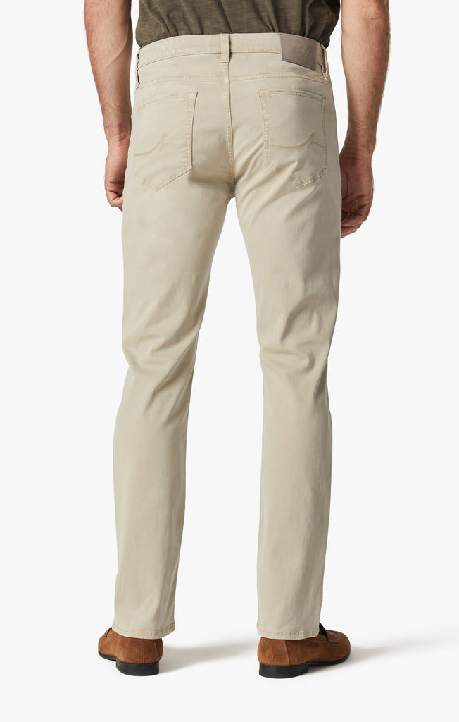 Charisma Relaxed Straight Pants In Aluminum Twill – 34 Heritage