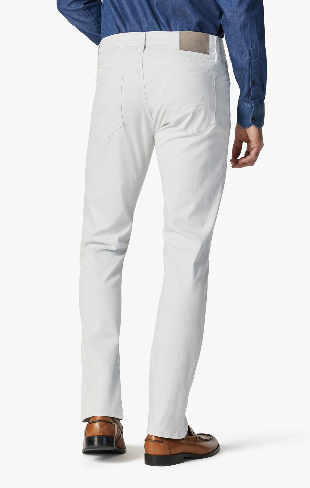 Charisma Relaxed Straight Pants In Stone Twill