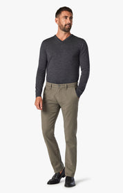 Verona Chino Pants In Olive High Flyer