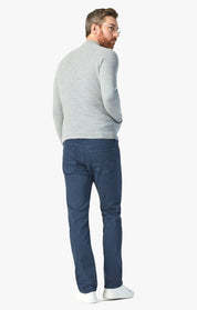 Courage Straight Leg Pants In Insignia Blue Diagonal