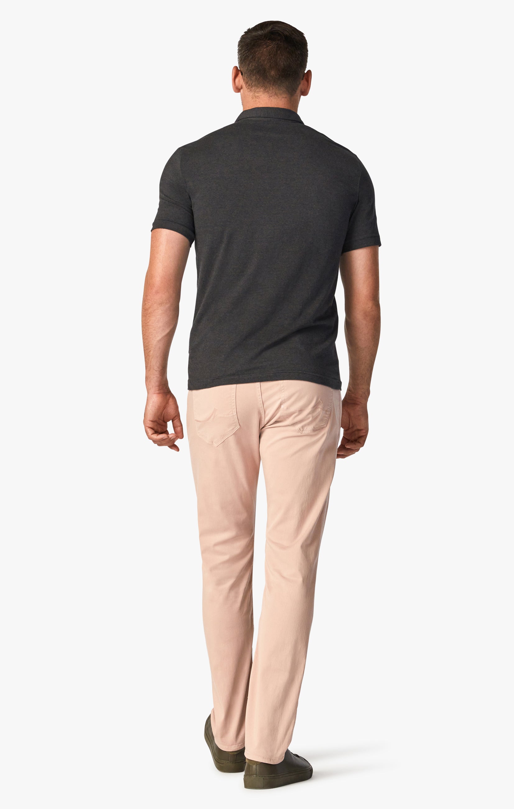Charisma Relaxed Straight Pants In Rose Twill Image 2
