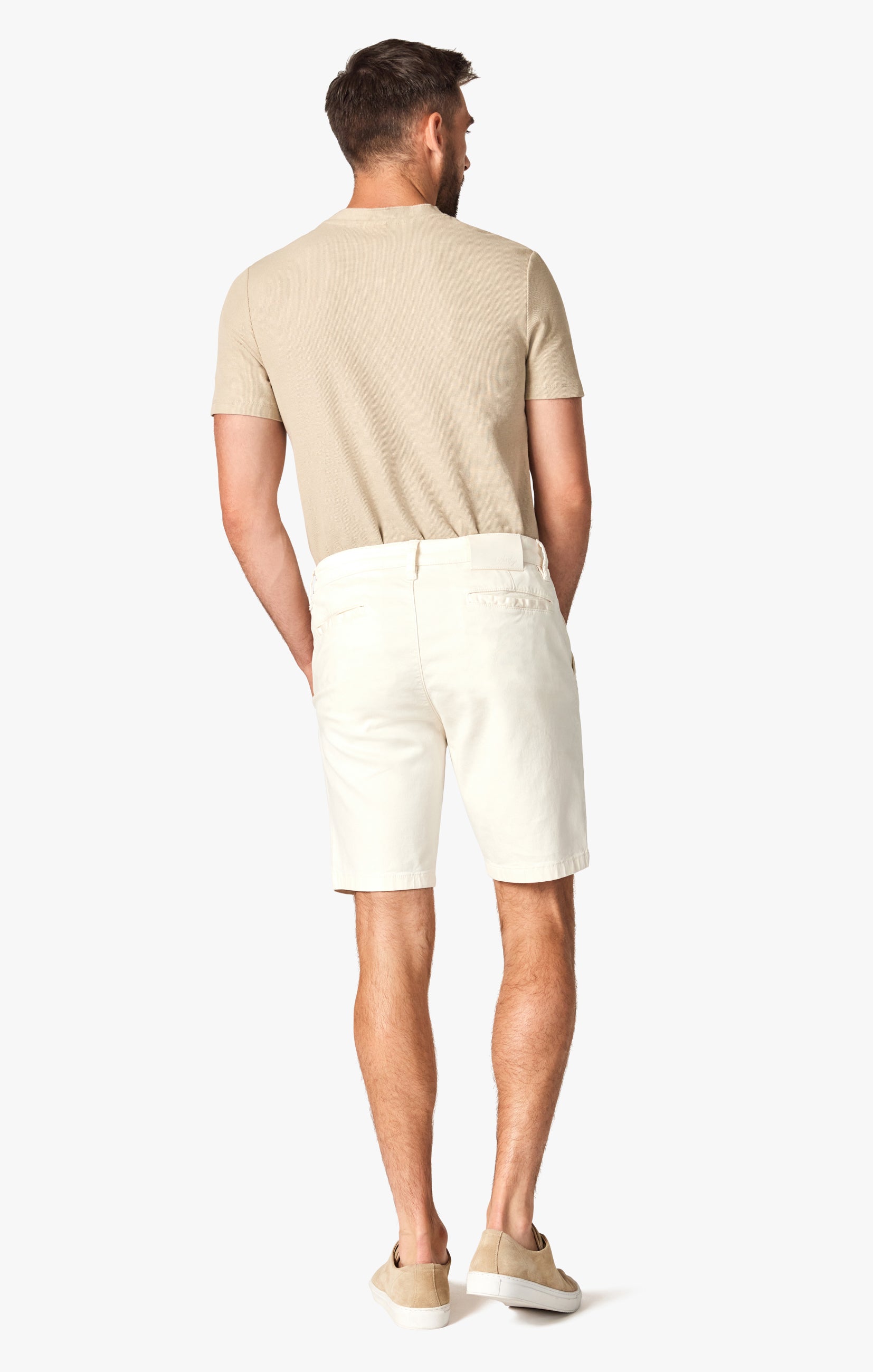 Nevada Shorts In Coconut Soft Touch Image 4
