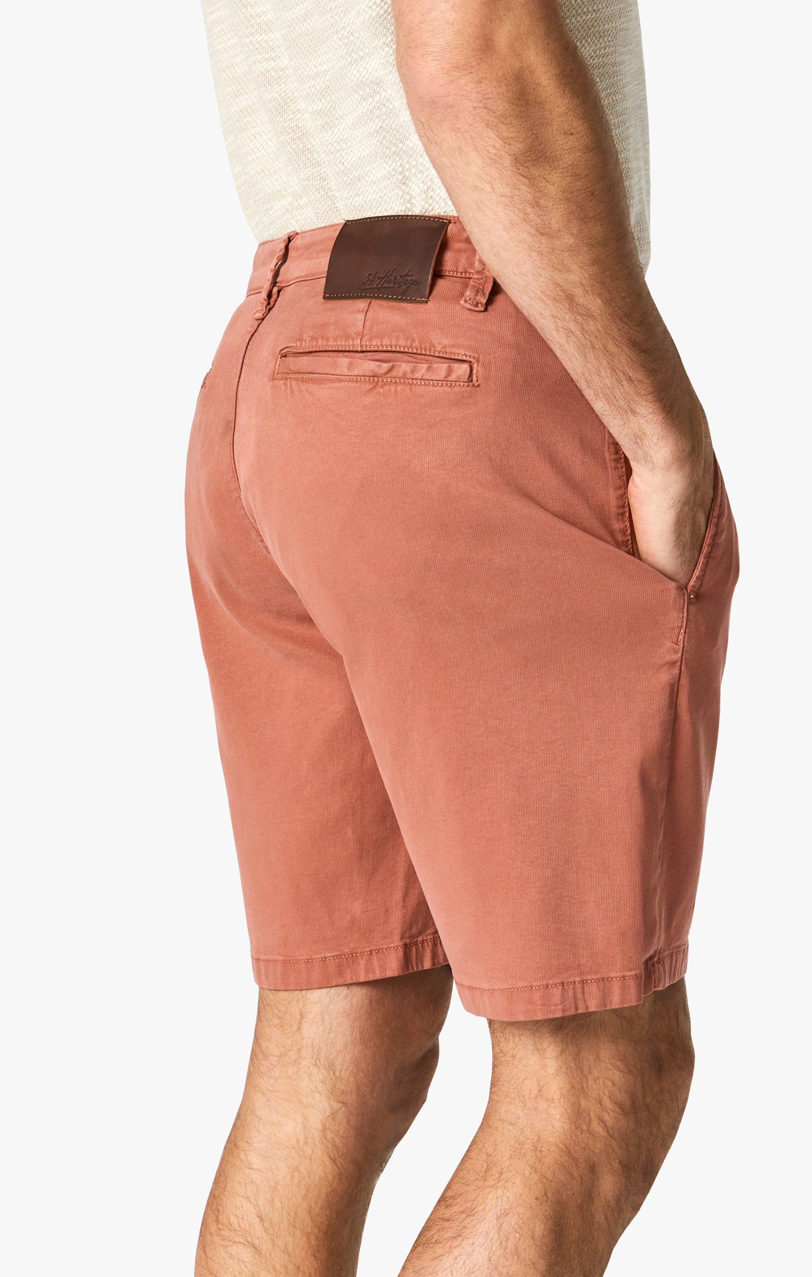 Nevada Shorts In Brick Soft Touch