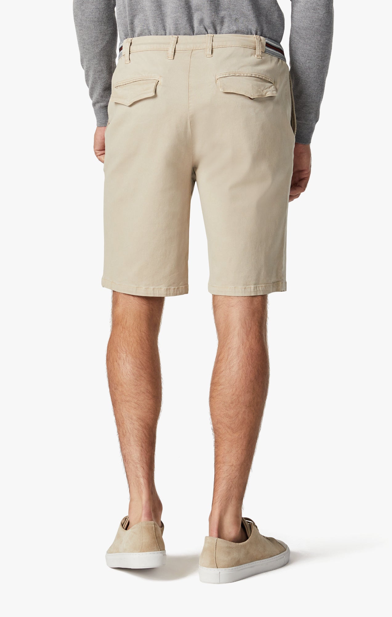 Ravenna Drawstring Shorts In Sand Soft Touch Image 5