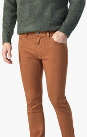 Courage Straight Leg Pants In Toffee Comfort