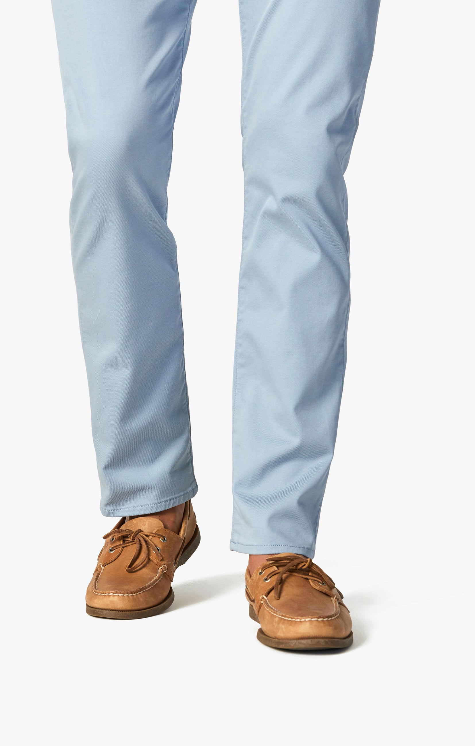 Charisma Relaxed Straight Pants In French Blue Summer Coolmax