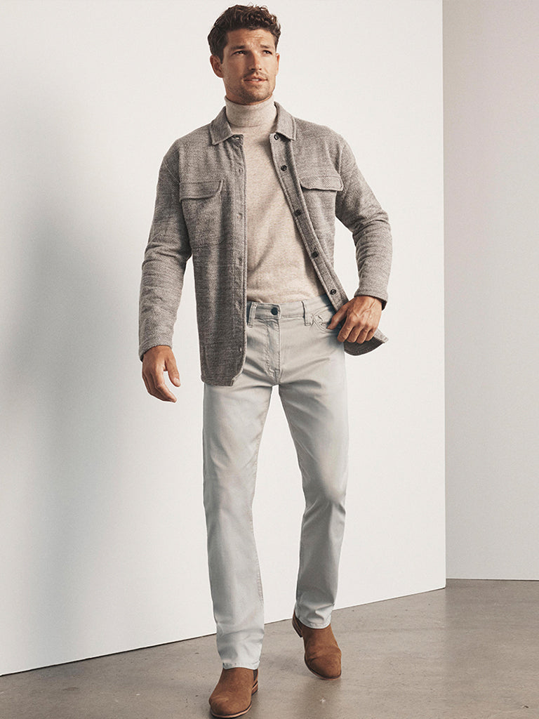 Charisma Relaxed Straight Leg Pants in Dawn Twill | 34 Heritage