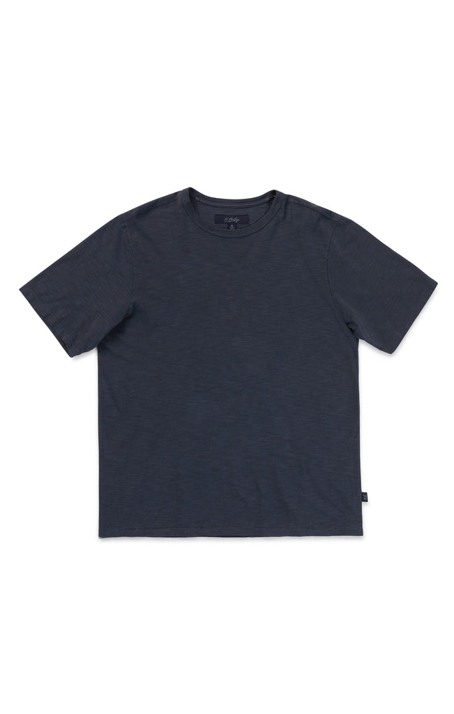 34 Heritage Men's Deconstructed V-Neck T-Shirt in Dark Navy
