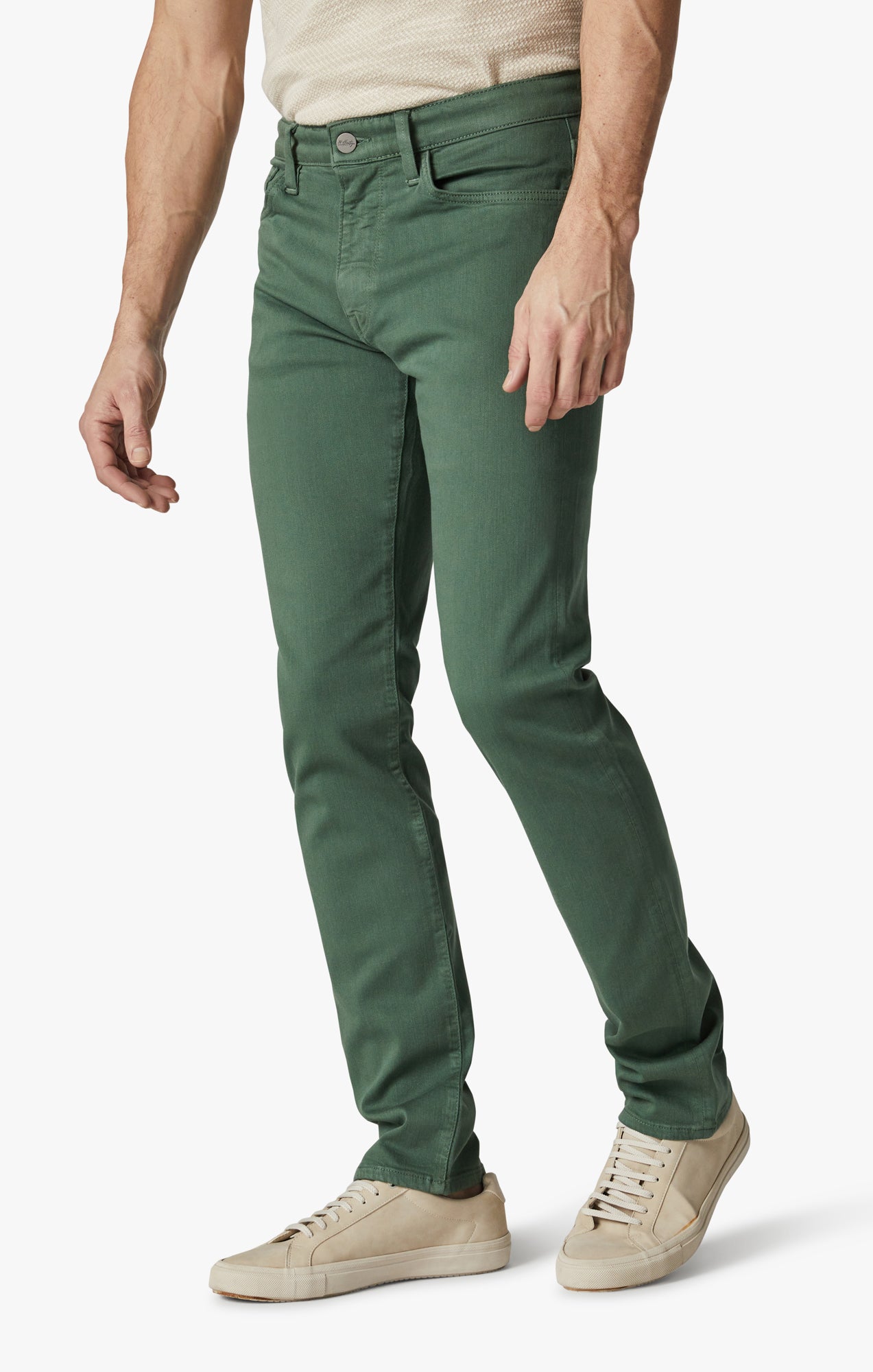 Courage Straight Leg Pants In Green Comfort Image 3