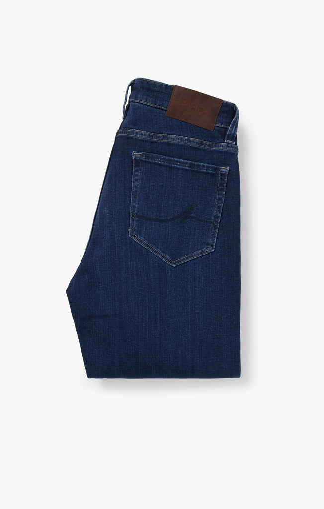 Courage Straight Leg Jeans In Deep Brushed Organic
