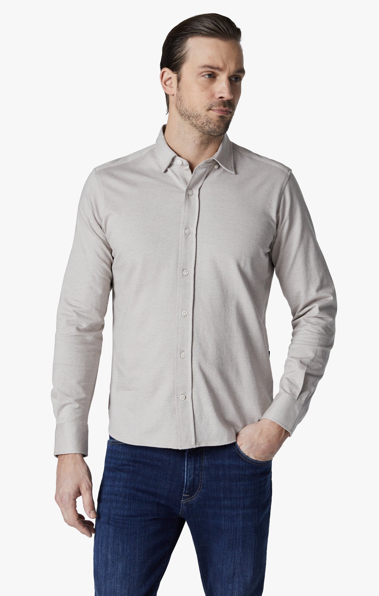 Star Shirt in Simply Taupe Image 1