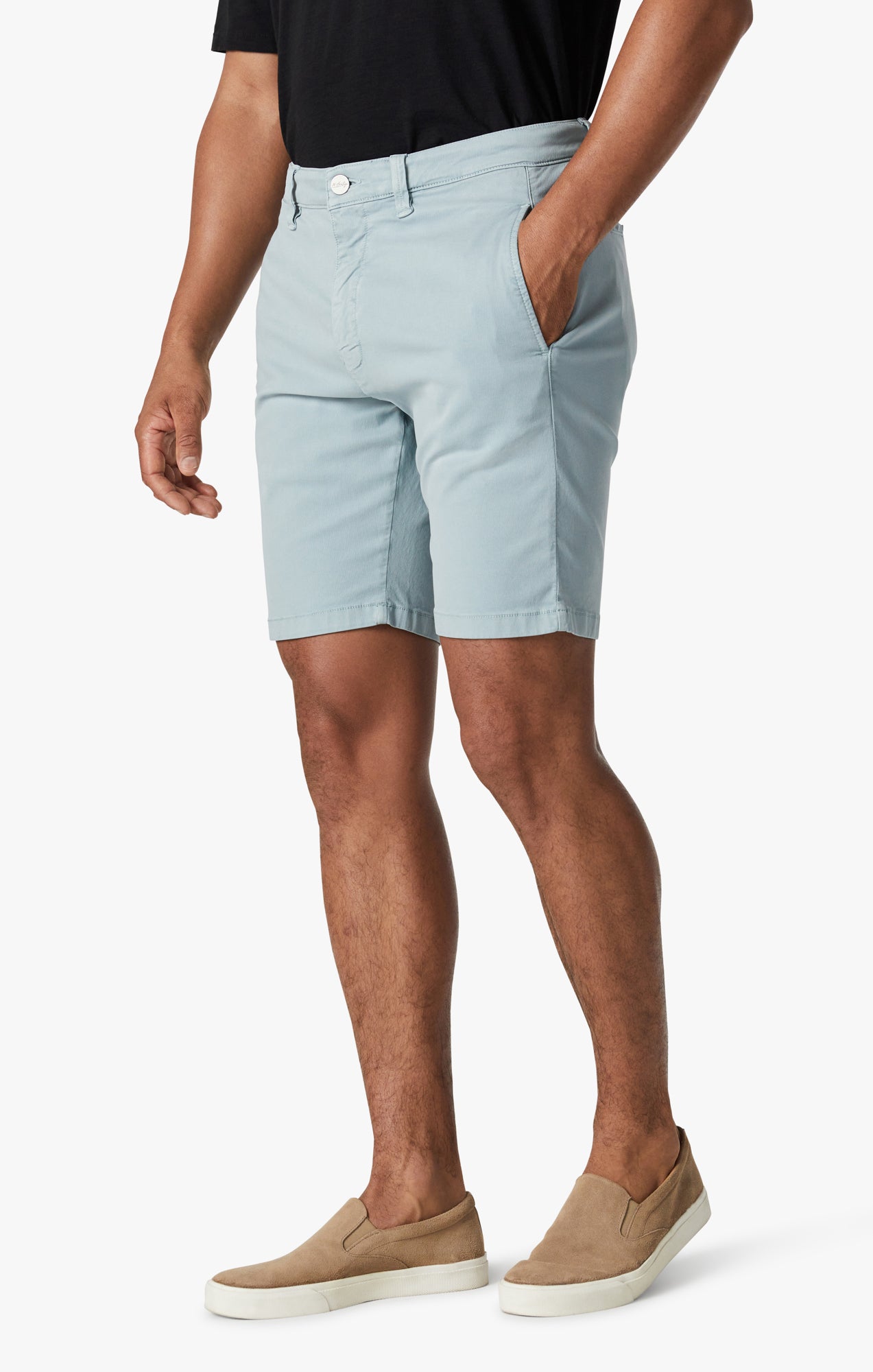 Nevada Shorts in Light Blue Soft Touch Image 4
