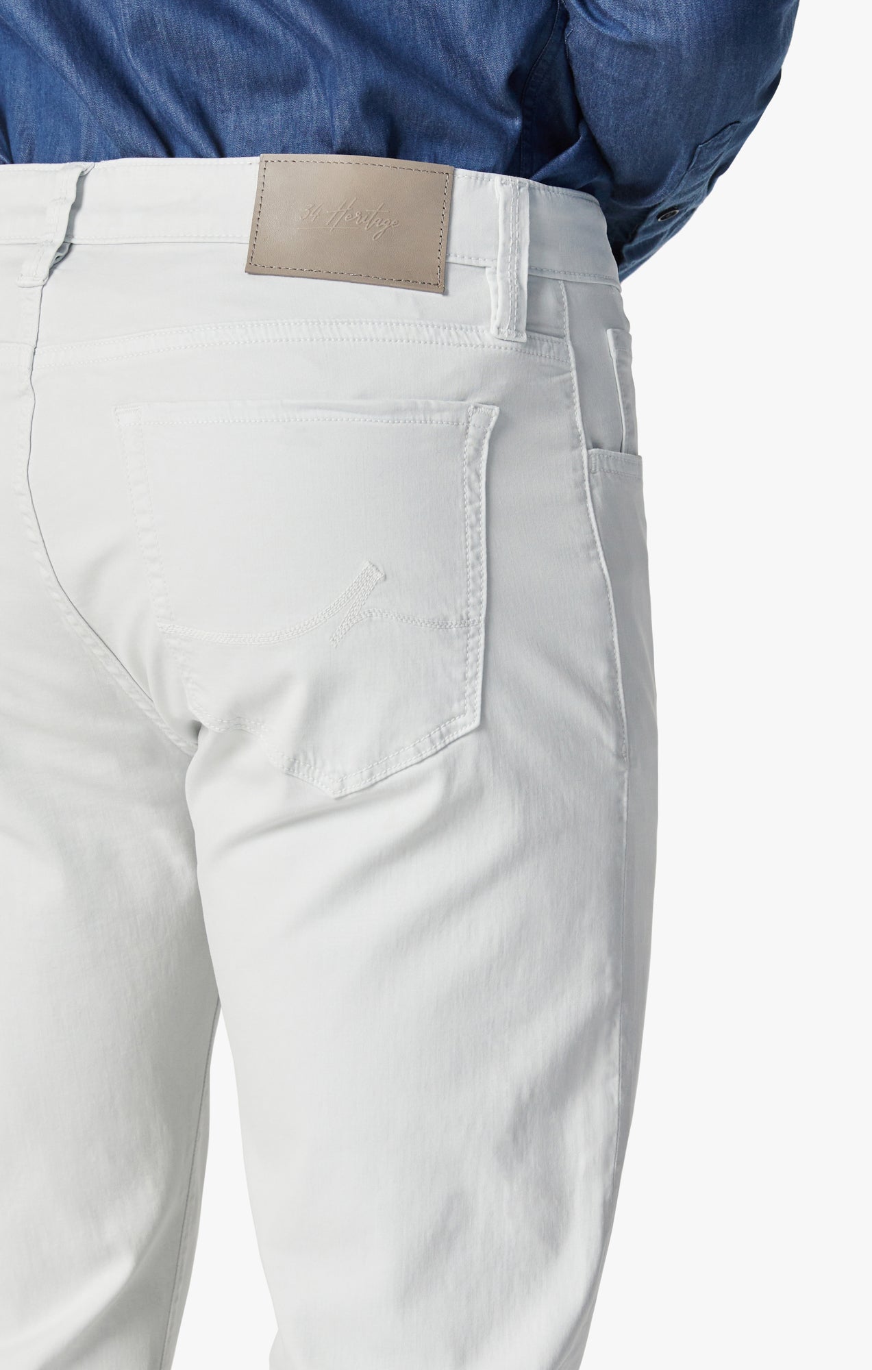 Charisma Relaxed Straight Pants In Stone Twill