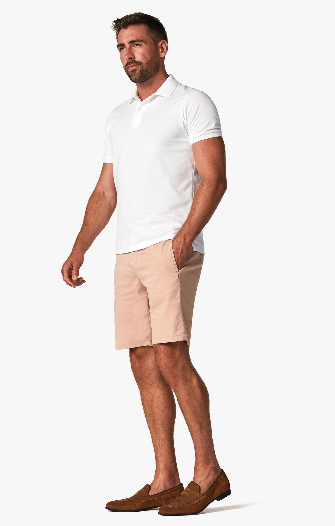 Nevada Shorts In Rose Soft Touch