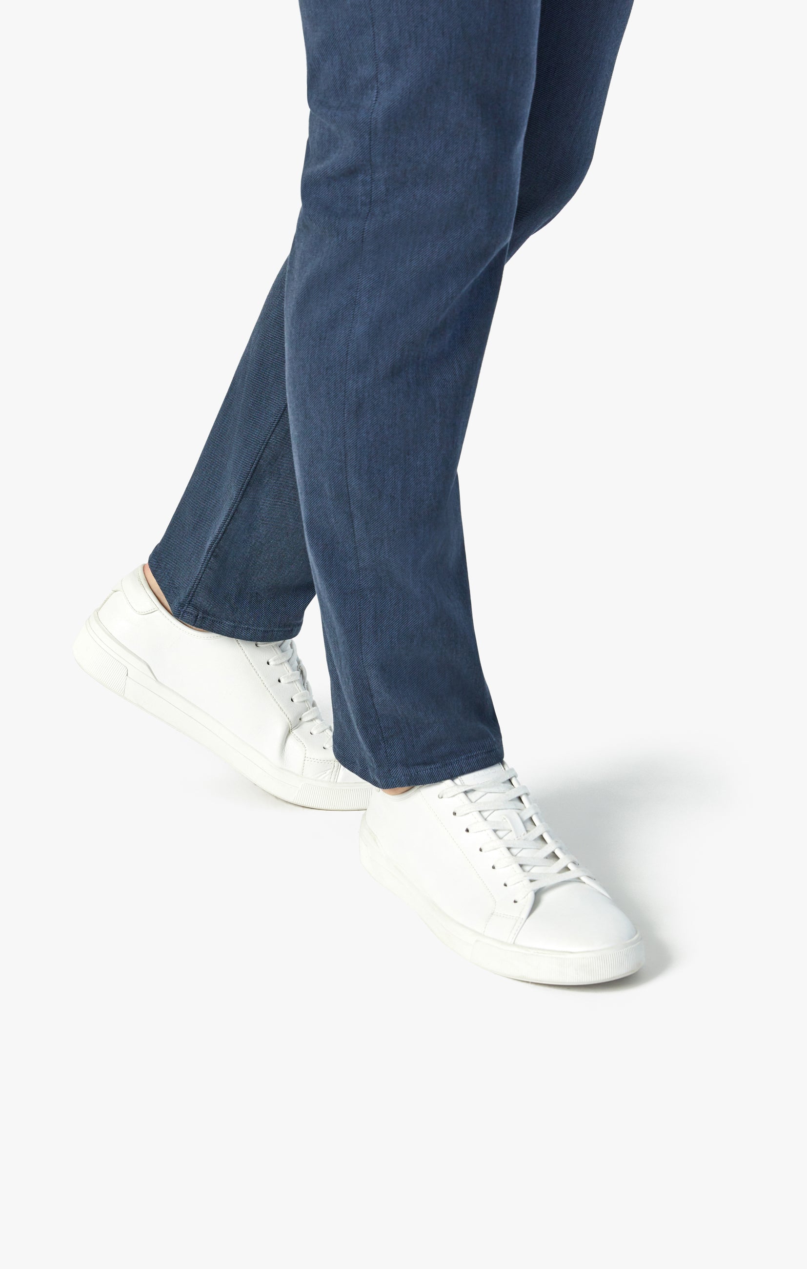 Courage Straight Leg Pants In Insignia Blue Diagonal