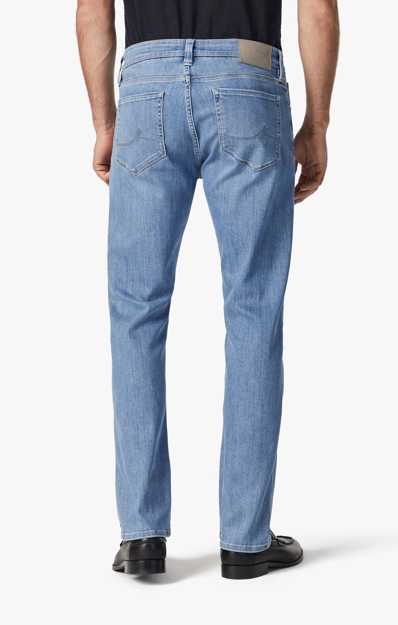 Charisma Relaxed Straight Jeans In Light Brushed Urban – 34 Heritage