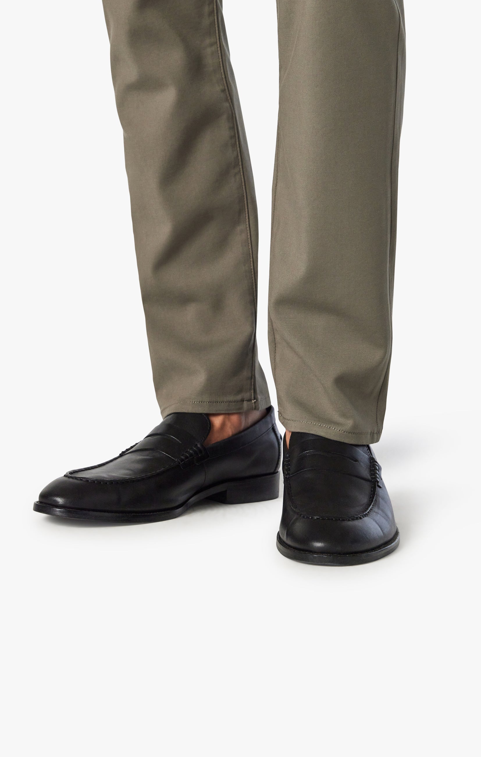Verona Chino Pants In Olive High Flyer Image 7