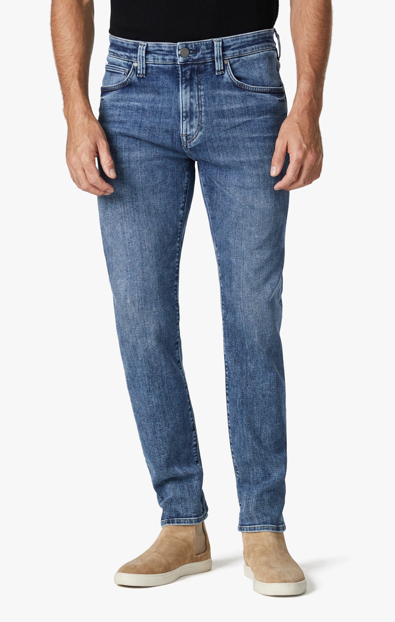 Cool Tapered Leg Jeans In Dark Organic Image 3