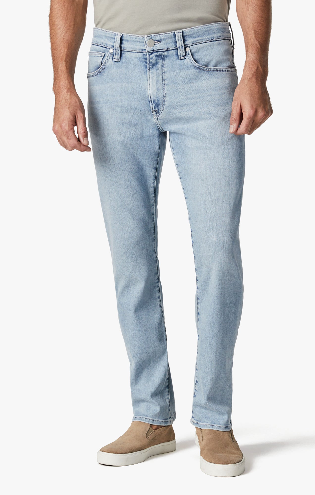 Charisma Relaxed Straight Leg Jeans In Bleached Urban Image 3