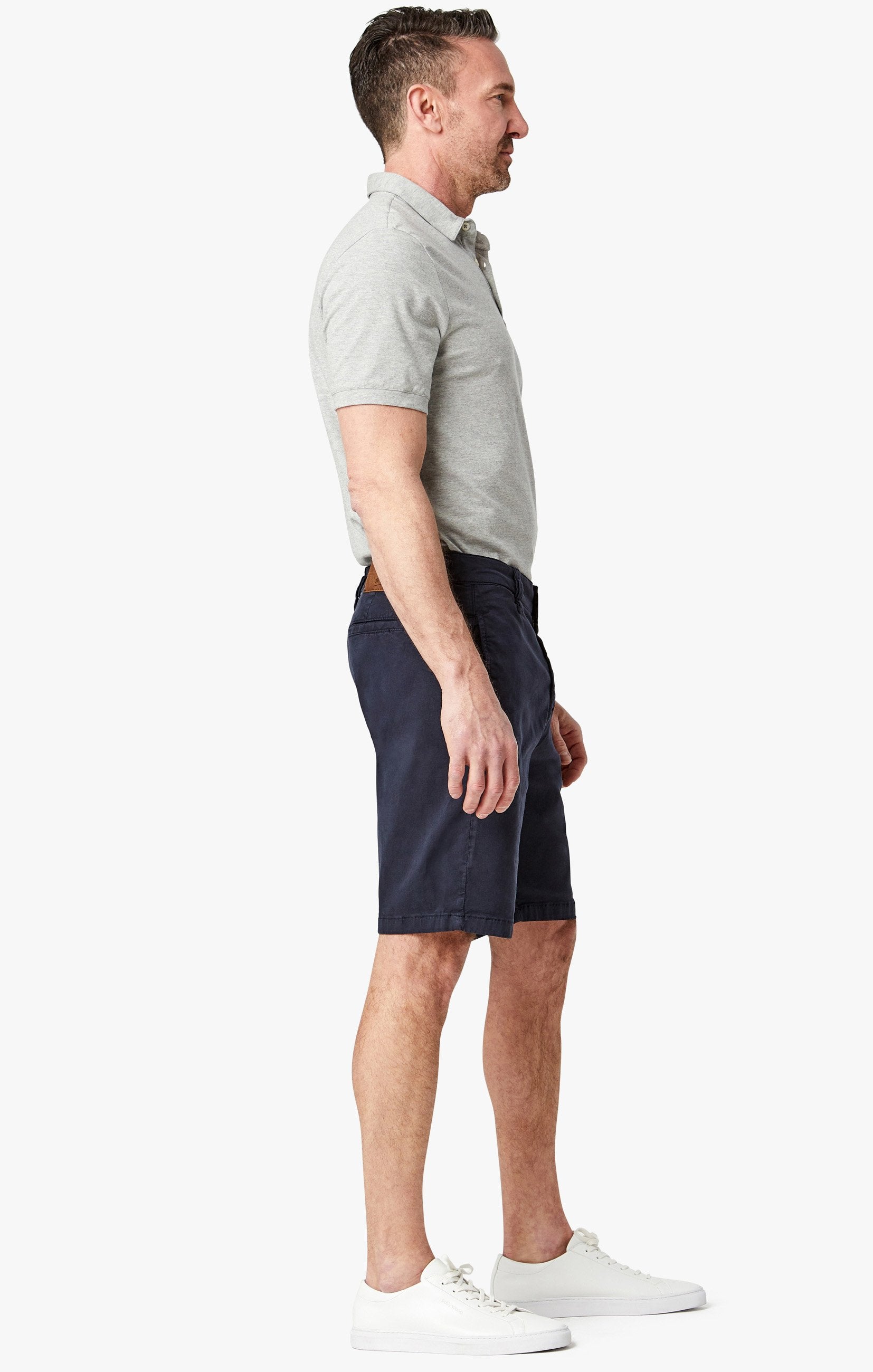 Nevada Shorts In Navy Soft Touch Image 9
