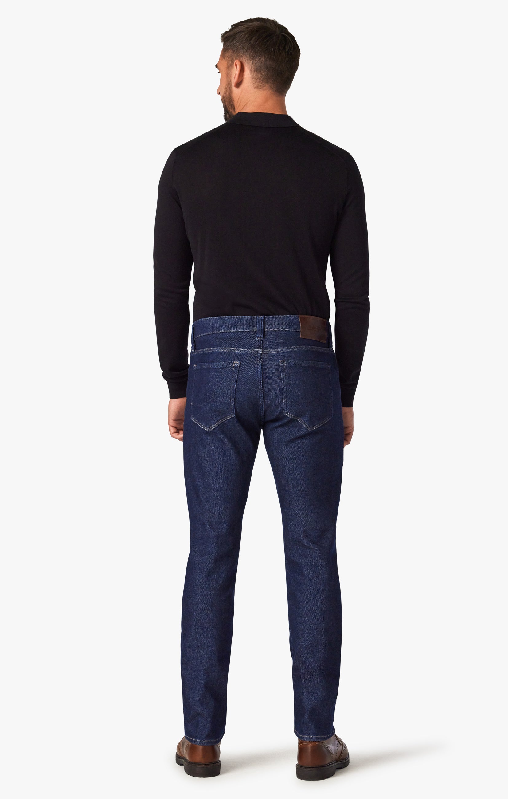 Courage Straight Leg Jeans In Deep Structure Image 4