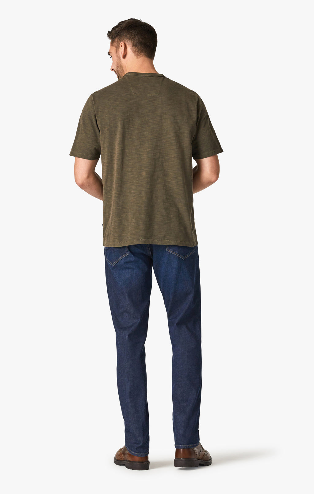 Charisma Relaxed Straight Jeans In Dark Cashmere