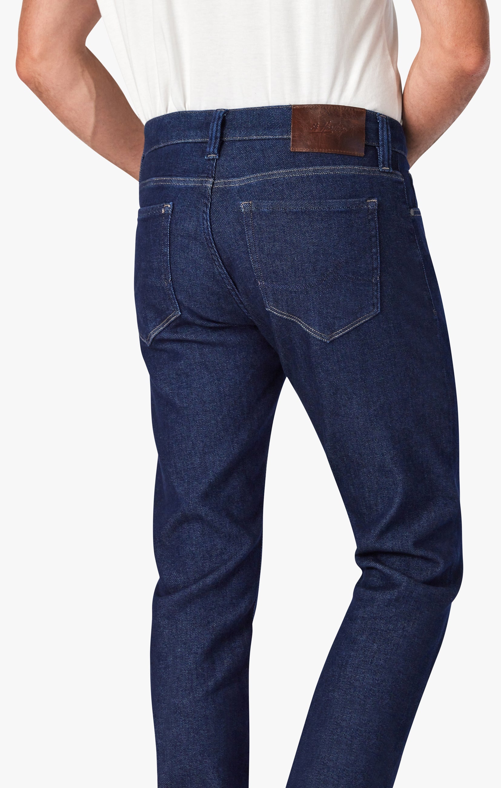 Cool Tapered Leg Jeans in Deep Structure Image 5