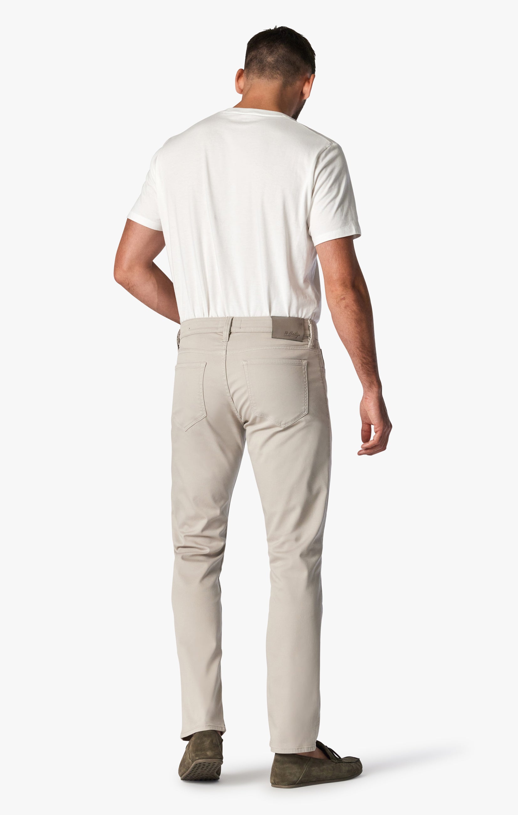 Courage Straight Leg Pants In Oyster Summer Coolmax Image 2