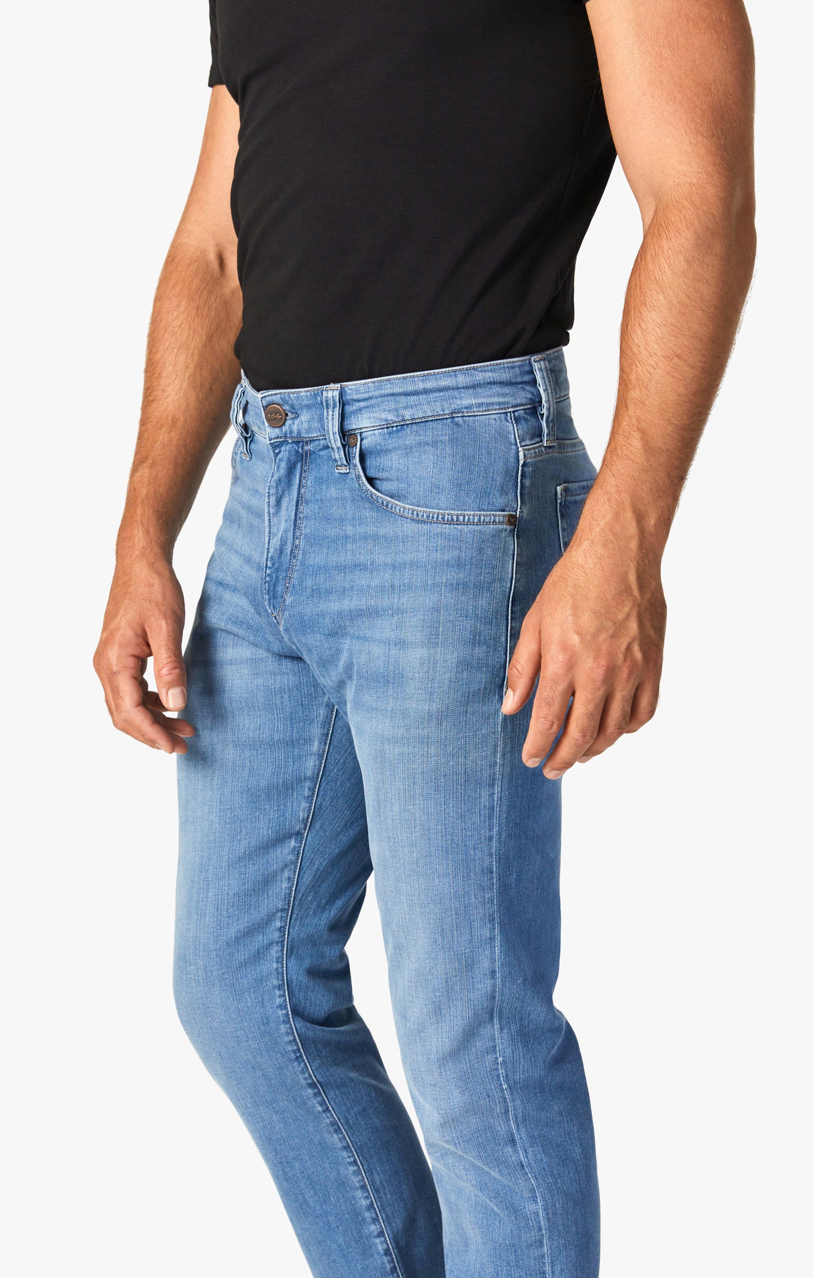 Charisma Relaxed Straight Jeans In Light Soft Denim Image 2
