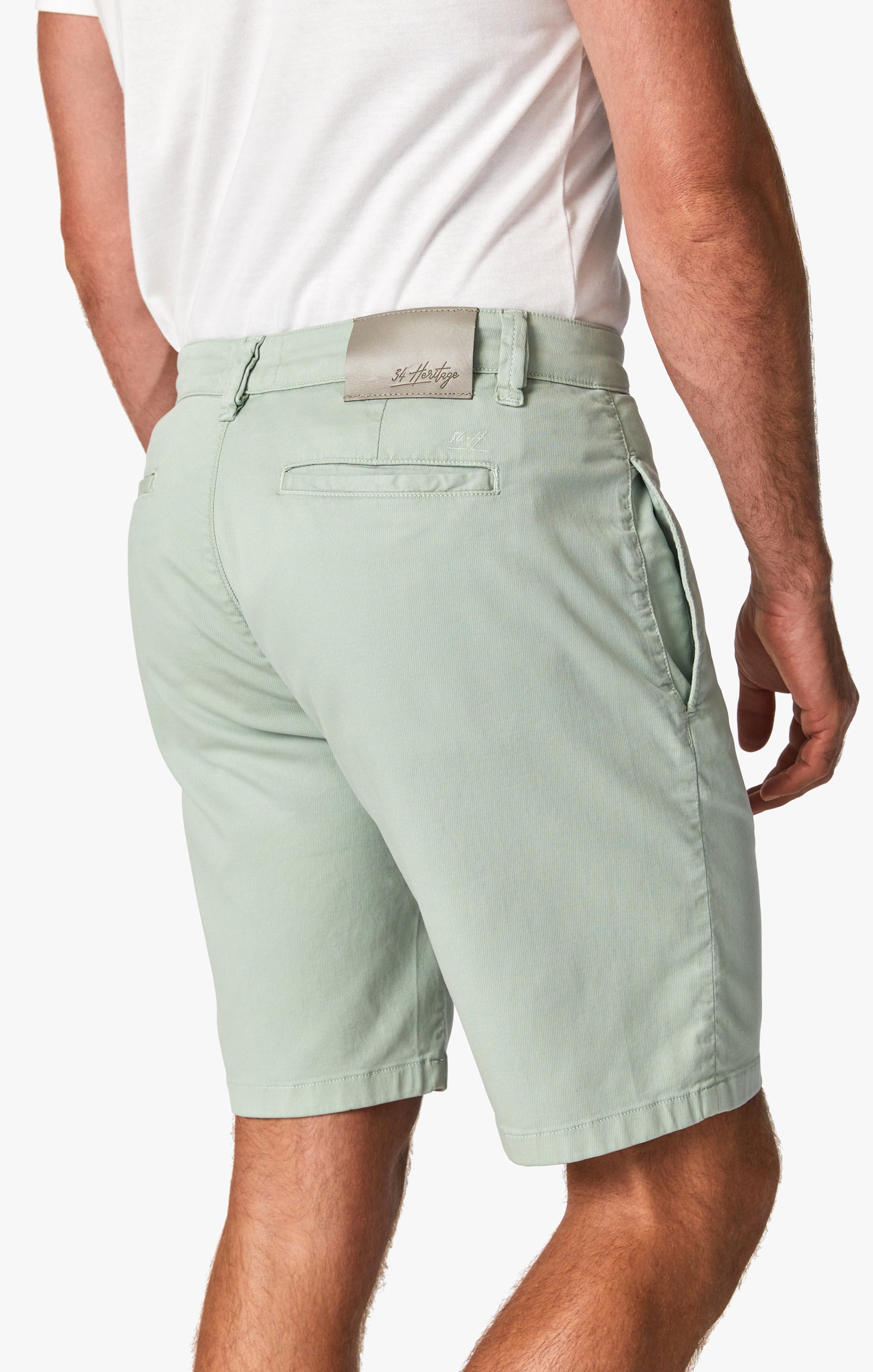 Nevada Shorts In Mint Soft Touch Image 5